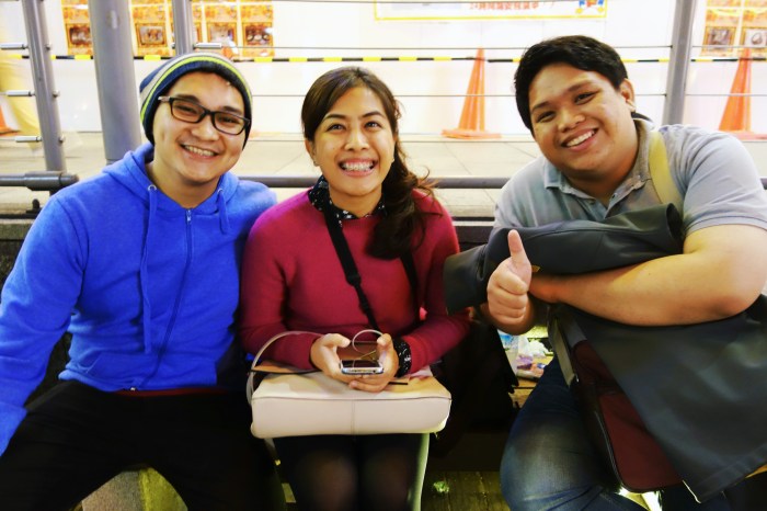 The faces of happy, satisfied people